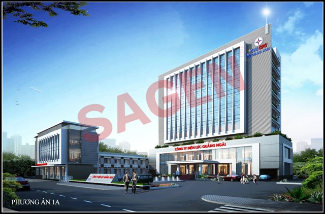 Sagen has won first prizes in The Architectural Design Contest Of Quang Ngai Power Executive Office