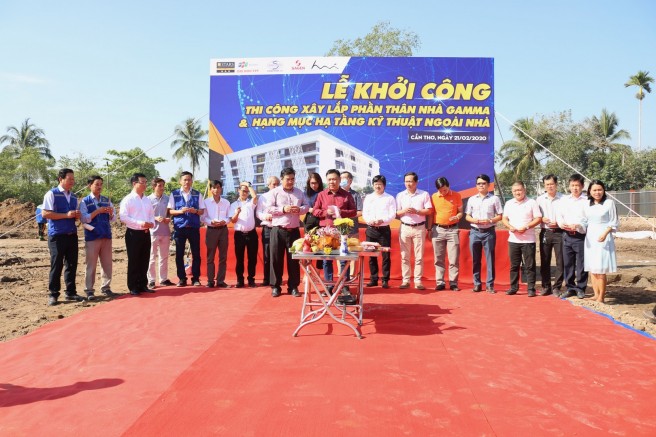 Feb 21st, 2020 - Groundbreaking Ceremony of “Gamma Lecture - FPT University in Can Tho ” Project