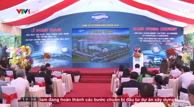 May 14th 2017 – Inaugurating Savipharm high-tech functional foods factory with GMP – PICS standards