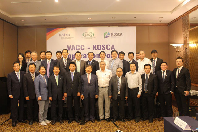 9/7/2015 - Tham dự Diễn đàn hợp tác VACC (Việt Nam) - KOSCA (Hàn Quốc)