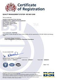 Chứng nhận ISO 9001:2008