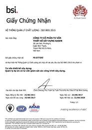 Chứng nhận ISO 9001:2015