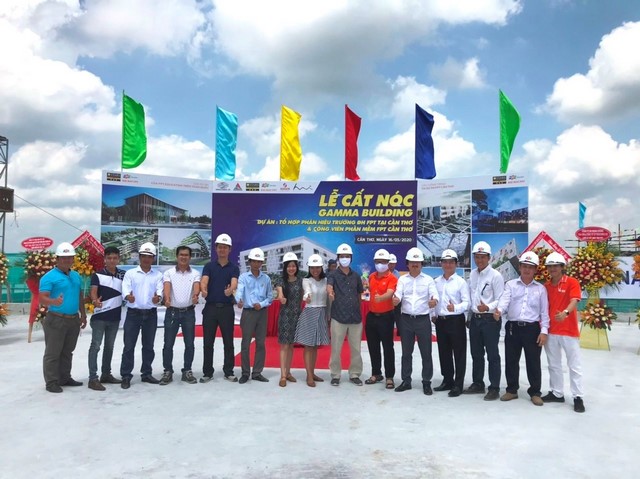 May 16th, 2020 – Topping out ceremony of “Gamma Lecture  - FPT University in Can Tho ” project
