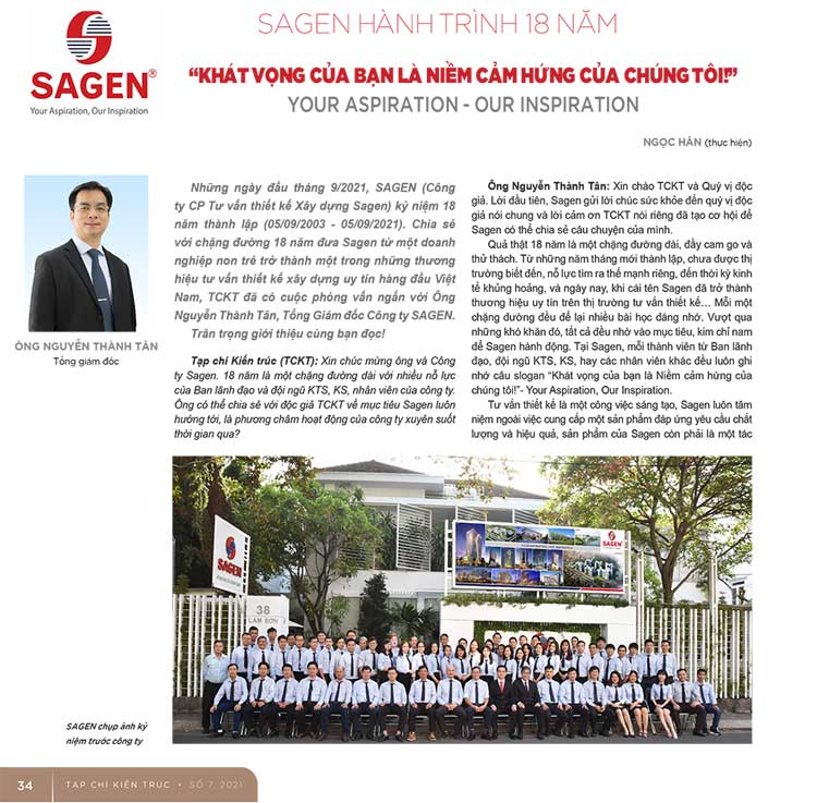 Sagen on Architecture-Magazine No.7.2021
