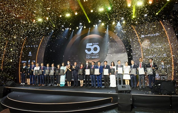 Chúc mừng Top 50 Công Ty Niêm Yết Tốt Nhất Việt Nam 2021 (Forbes)