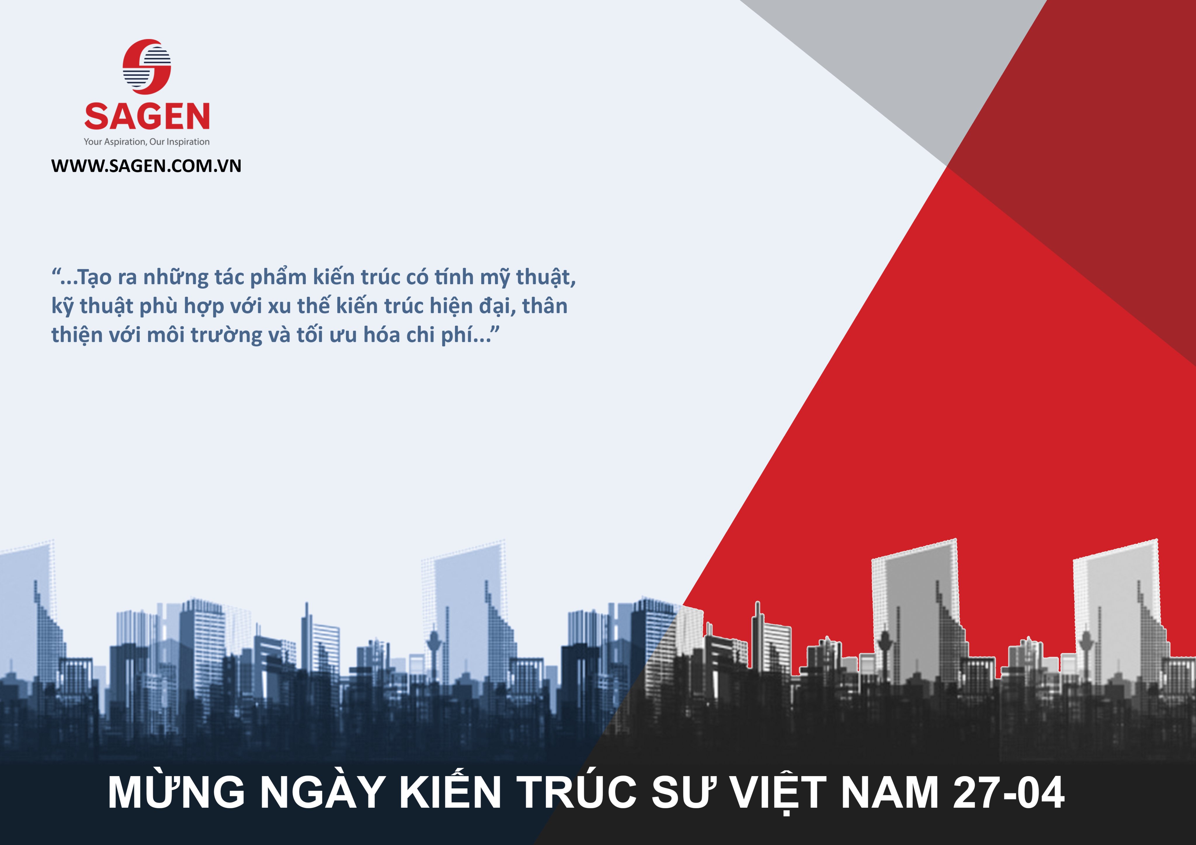 Happy Vietnamese Architects Day (27/4/2022)