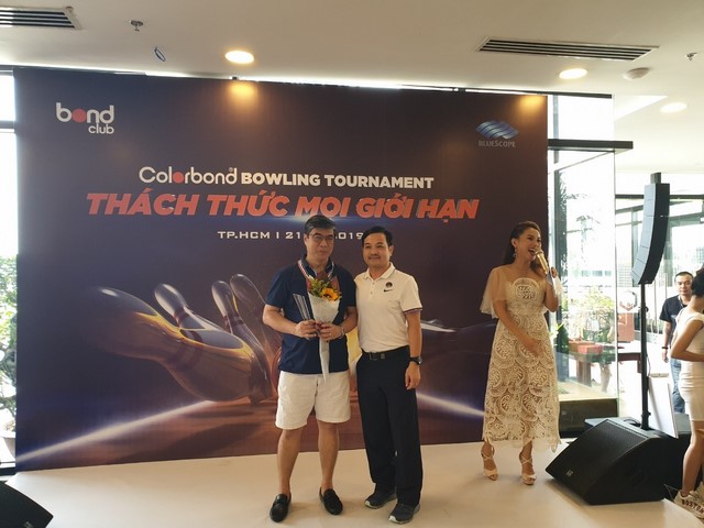 Sagen won the first prize in the “Colorbond bowling tournament – Challenges for all limits”