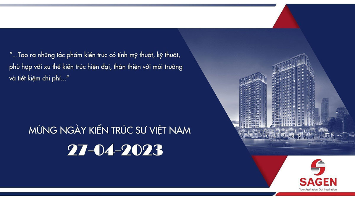 Mừng ngày Kiến trúc sư Việt Nam (27/4/2023)