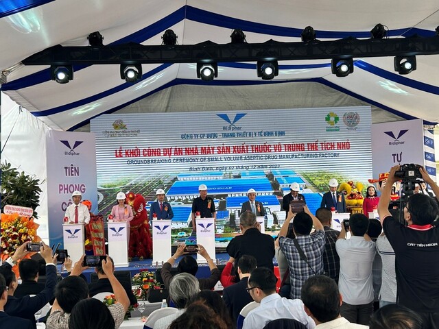 Groundbreaking ceremony of the small volume sterile drug factory project and the inauguration ceremony of the cancer treatment drug factory