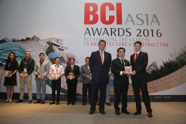 SAGEN nhận giải Topten BCI Asia Architects – Việt Nam 2016