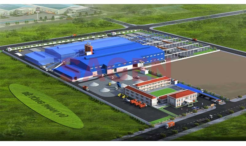 Prestressed Concrete Plant in Quang Binh