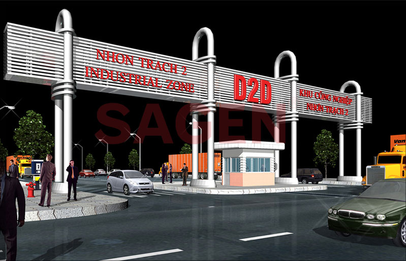 Nhon Trach 2 Industrial Park Gate