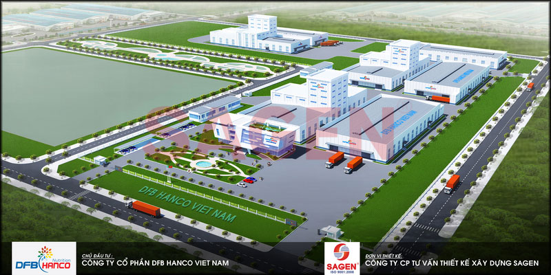 GABA germinated milk & cereal Manufacturing Plant of DFB Hanco Vietnam