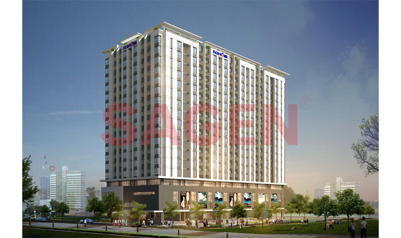 Trung tâm thương mại dịch vụ và Nhà liền kề có sân vườn Fico Star