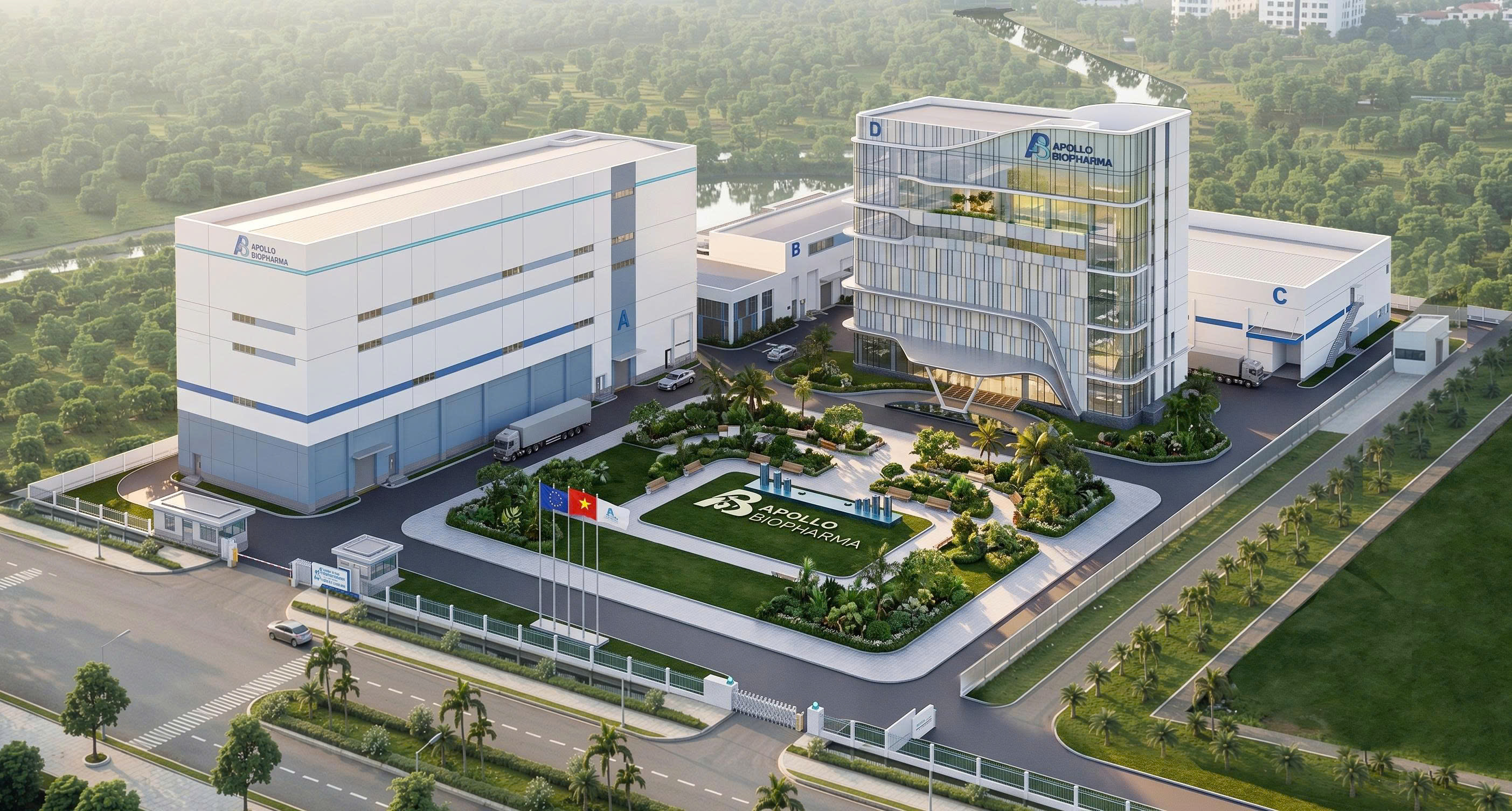 Nhà máy sản xuất dược phẩm Apollo đạt tiêu chuẩn GMP-EU
